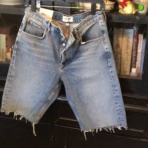 Agolde Denim bermuda shorts